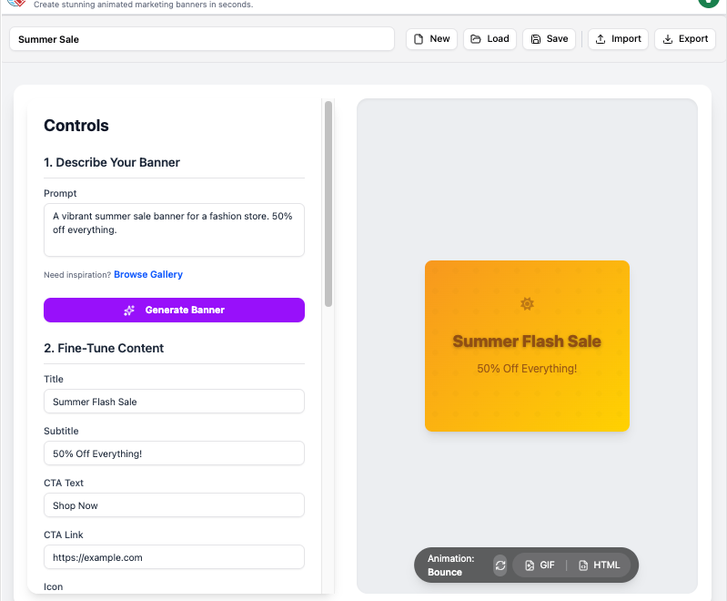 Generador de banners animados con IA: Por qué la IA supera al diseño tradicional