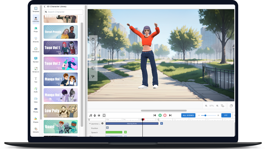 AniFuzion: El creador de videos animados definitivo