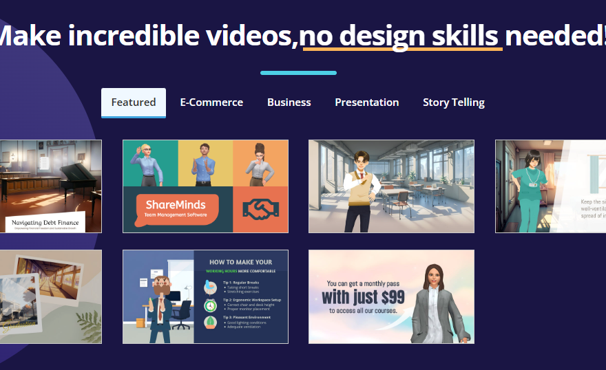 Créez des animations professionnelles en ligne avec Visual Paradigm Online