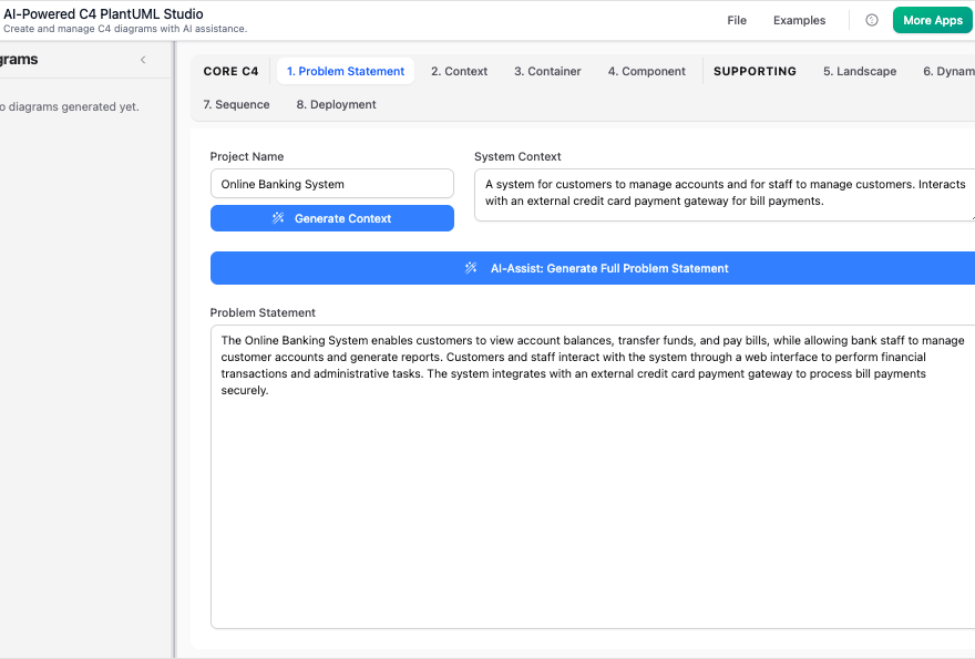 Intégration des diagrammes C4 et UML : une approche synergique pour l’architecture logicielle avec Visual Paradigm