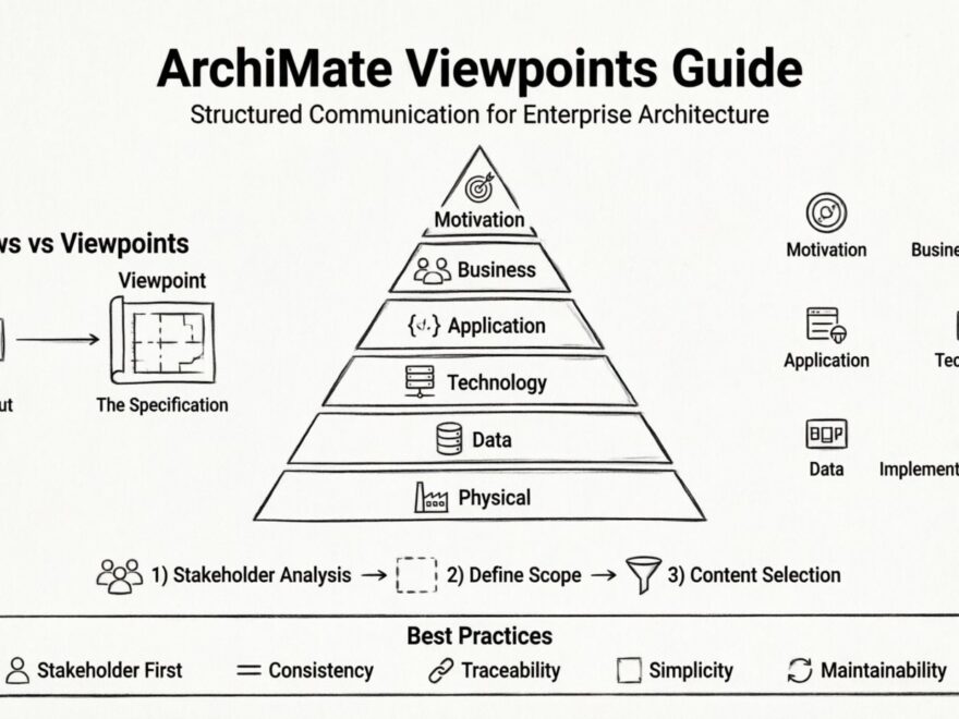 L’aperçu définitif des points de vue ArchiMate pour les architectes d’entreprise