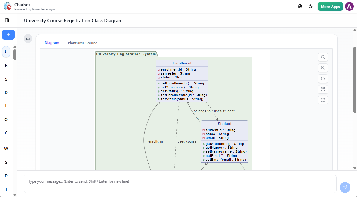 Generator diagramów klas AI: twórz diagramy UML za pomocą chatbota AI