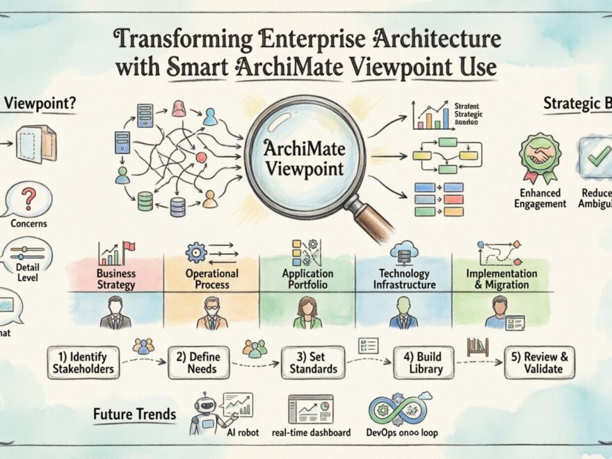 透過智慧的ArchiMate觀點應用轉化企業架構