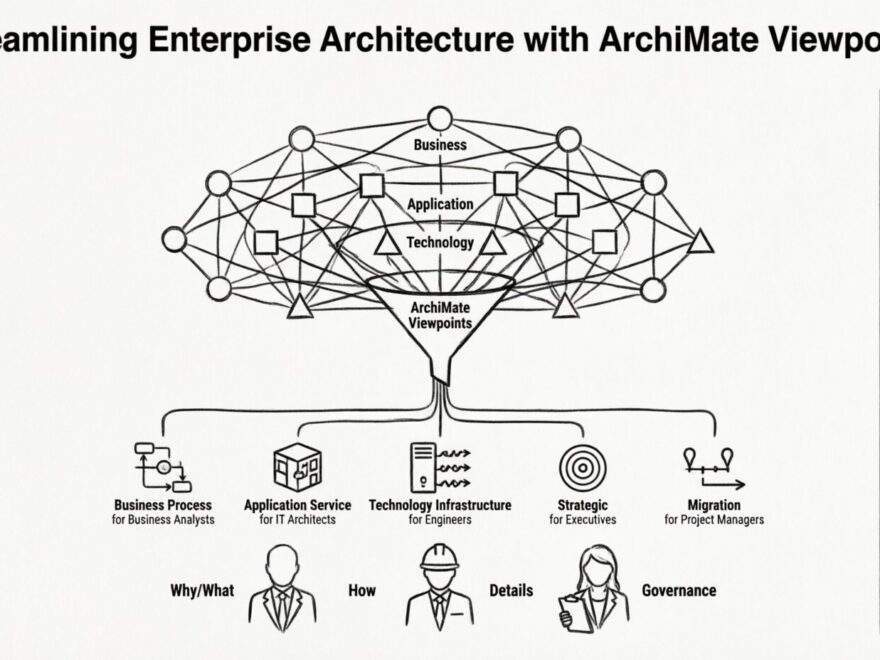 利用 ArchiMate 觀點簡化企業架構