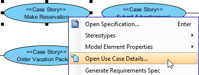 open use case details