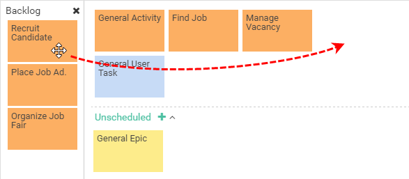 Creating User Activity from Backlog