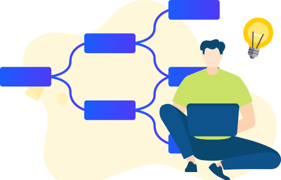 Generating Mind Map with online mind map generator.