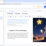Creating a Storybook with AI: The Last Message in the Stars