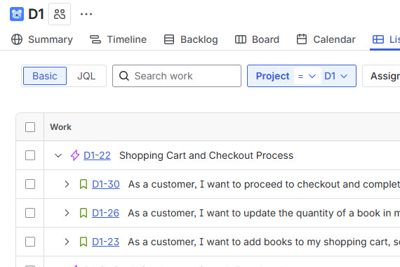 Agilien Jira Integration