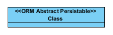 ORM Abstract Persistable
