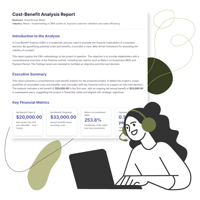 Cost-Benefit Analysis Tool