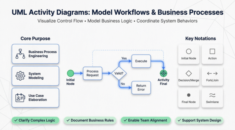 Comprehensive Guide to UML Activity Diagrams - ArchiMetric