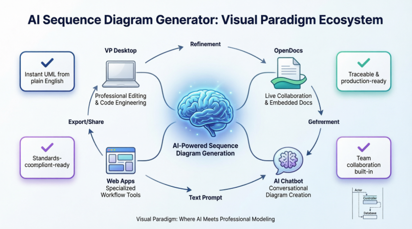 AI Sequence Diagram Generator: How Visual Paradigm Transforms Your Modeling Workflow