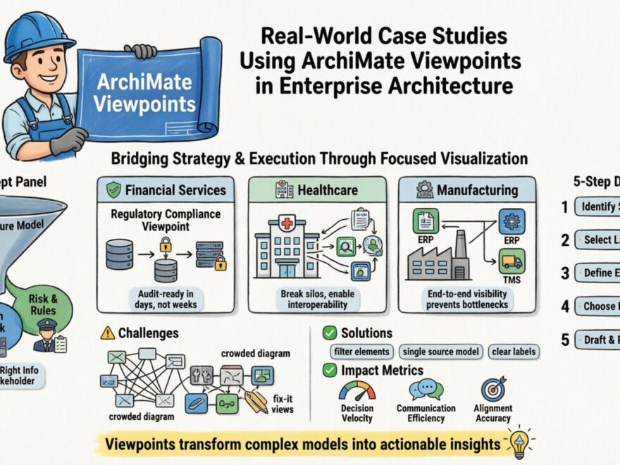Real-World Case Studies Using ArchiMate Viewpoints in Enterprise Architecture