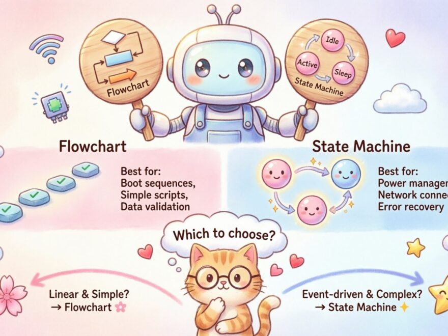 State Machine Diagram vs. Flowchart: Which One Should Your IoT Project Use?