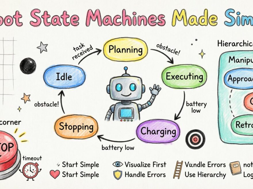 Understanding State Machine Diagrams: A Comprehensive Walkthrough for Robotics Newcomers
