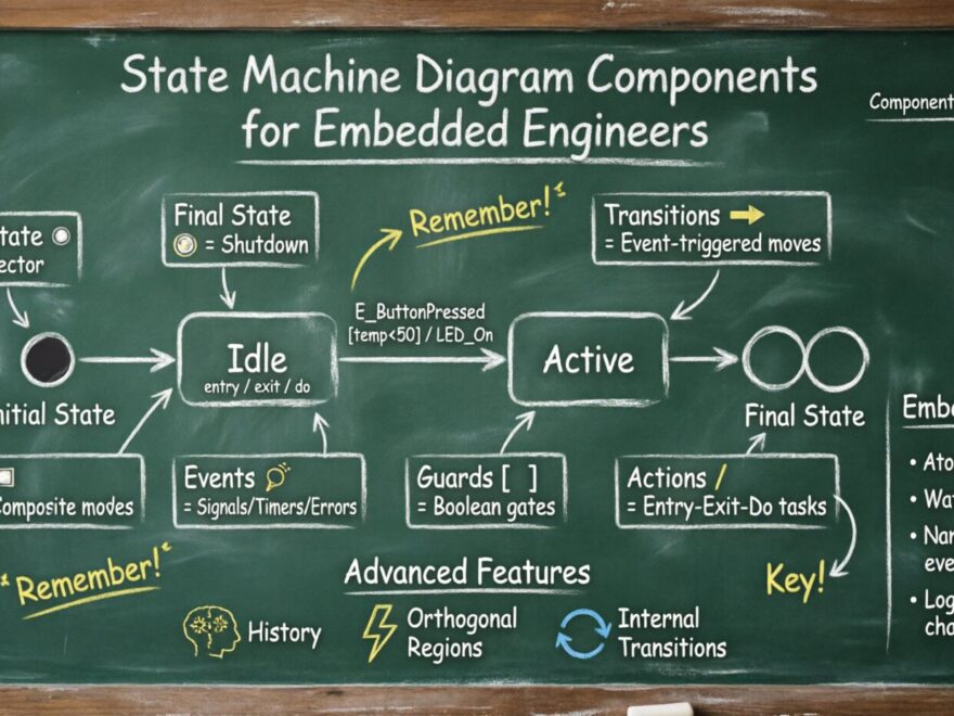 State Machine Diagram Component Breakdown: What Every Embedded Engineer Needs to Know