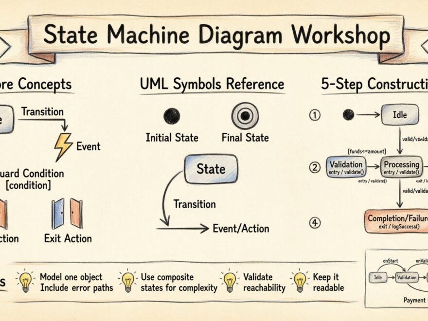 State Machine Diagram Workshop: Interactive Steps to Build Your First Diagram