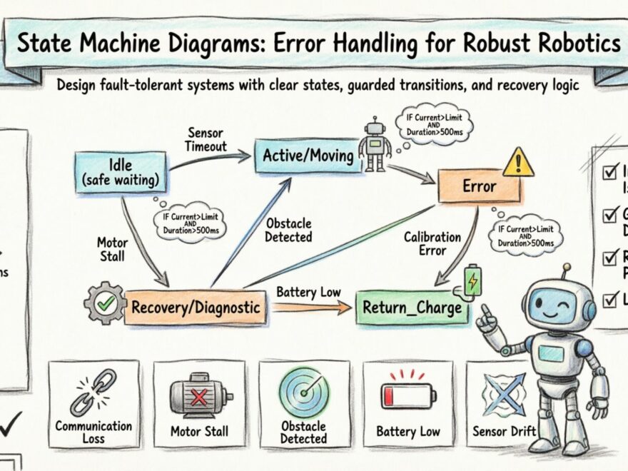State Machine Diagram Deep Dive into Error Handling for Robust Robotics Systems