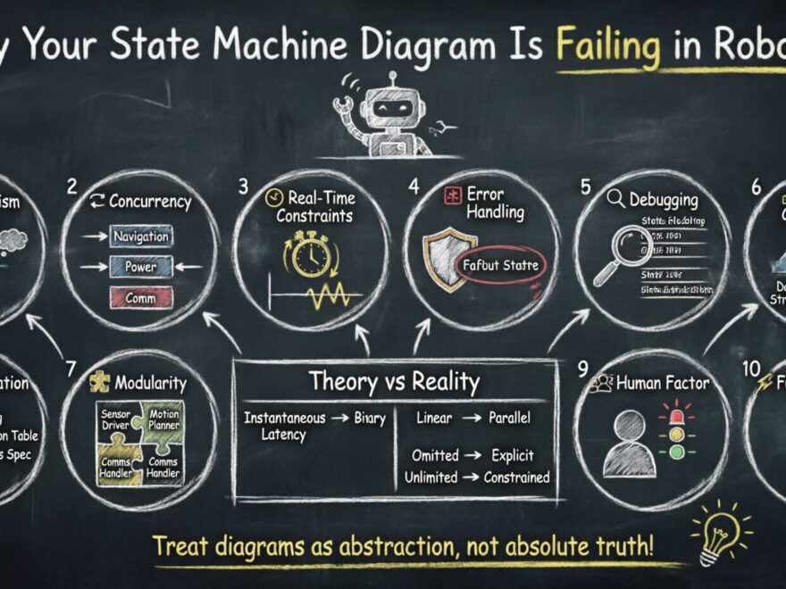 Myth-Buster: Why Your State Machine Diagram Is Failing in Robotics Applications