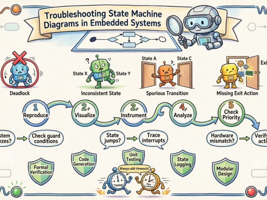 Troubleshooting State Machine Diagrams: How to Fix Logic Errors in Embedded Systems