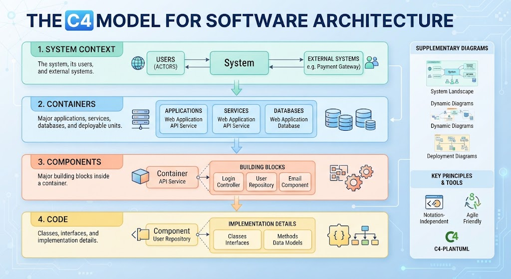 Beginner’s Guide to C4 Modeling for Agile Enterprise Architecture